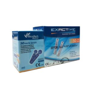 Exactive Vital x 50 Tiras reactivas + 50 Lancetas