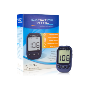 blood glucose monitoring system caja exactive vital